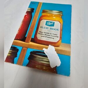 🥒🥕🥔🫑 🍅Ball Blue Book - 1963 Home Canning Guide